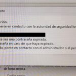 solución error escritorio remoto